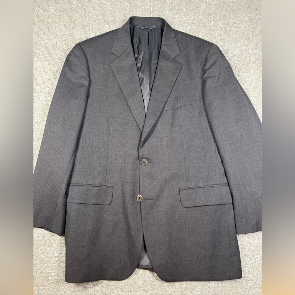 Brooks Brother 1818 Madison 100% Wool Blazer Suit Jacket 41R